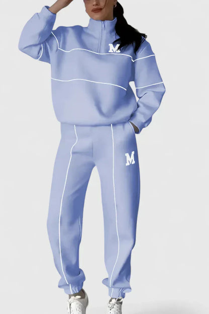 Alessyanna | Wygodny Dwuczęściowy Zestaw Wypoczynkowy