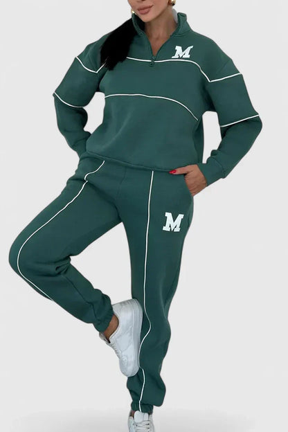 Alessyanna | Wygodny Dwuczęściowy Zestaw Wypoczynkowy