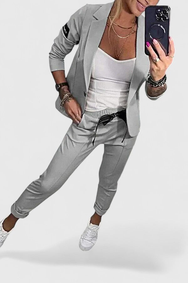 Kina | Stylowy Dwuczęściowy Zestaw