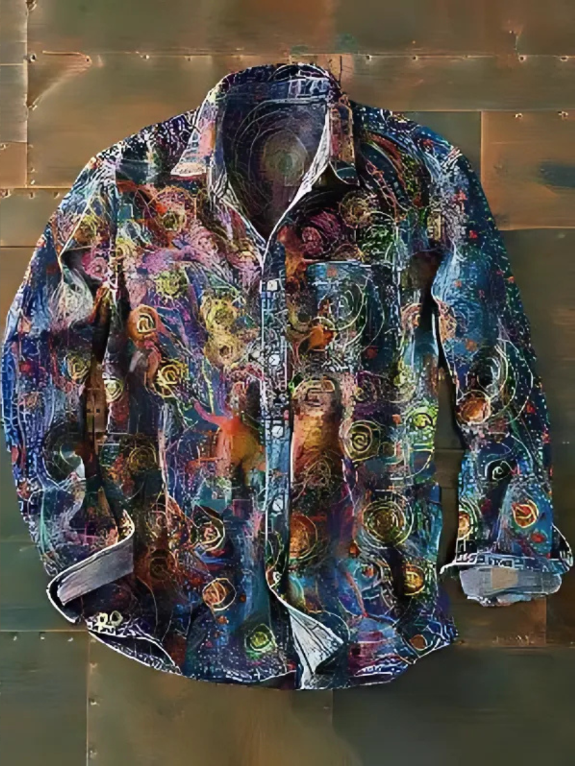 Tadeusz - Elegancka koszula z praktyczną kieszenią