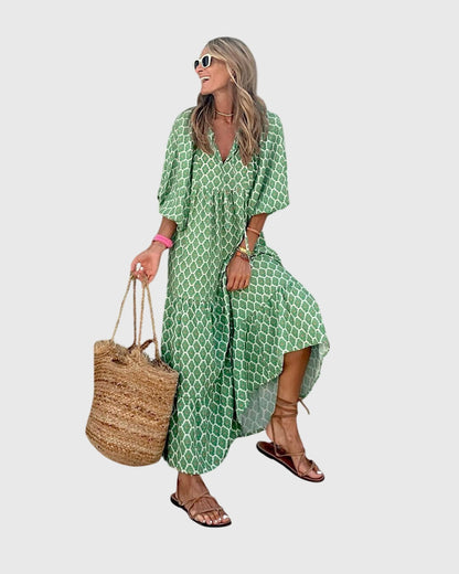 Sarah™ - Boho Maxi Sukienka
