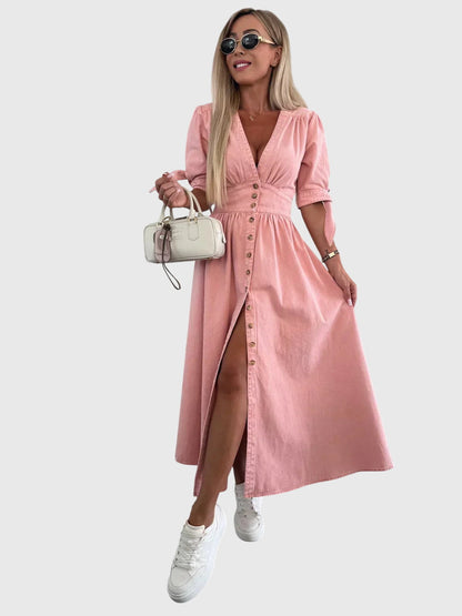 Sophia™ | Stylowa Sukienka Dżinsowa